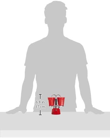 0007303, Bialetti SET MINI EXPRESS, 8006363030489, 2 cups,Red