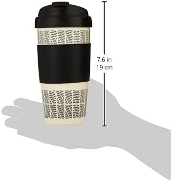 Copco 5237160 Reusable, Insulated Double Wall Travel Mugs 16-ounce White/Black, 2 Count (Pack of 6)