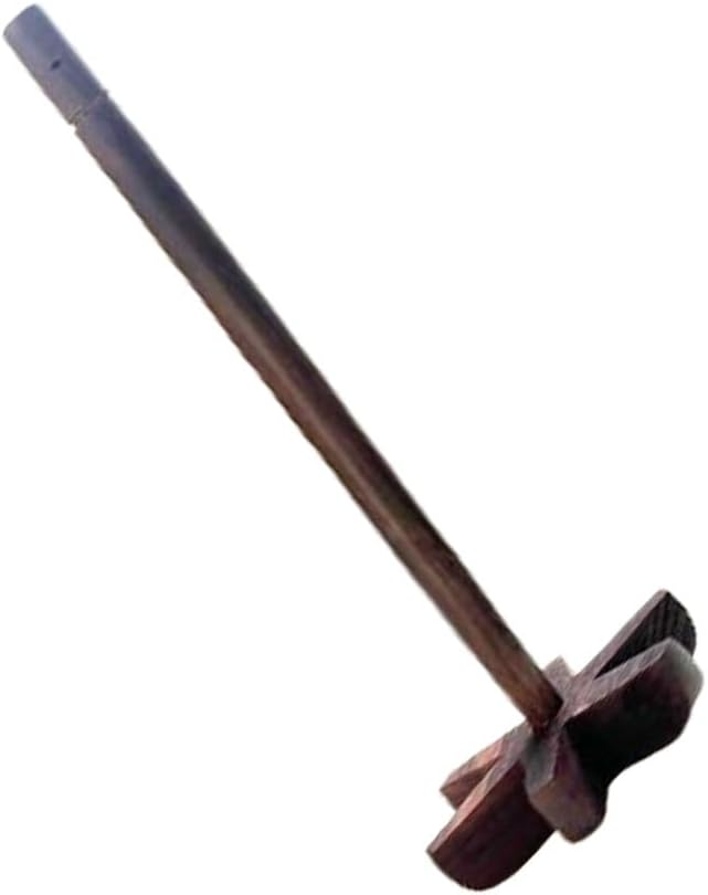 Wooden Whisk Beater, Ravi,Ravai,Wooden Mathani,Churner Mixer,Wooden Churner Brown Color