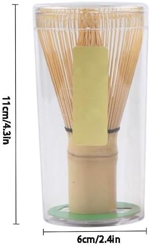 Matcha Whisk Set Matcha Set Natural Bamboo Set for Tea Ceremony Matcha Powder Brush Tool Included