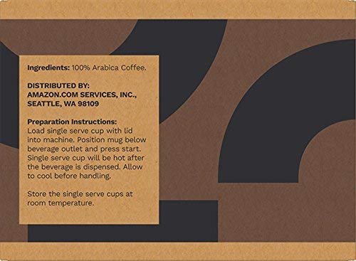 Amazon Brand - Solimo Dark Roast Coffee Pods, French Roast, Compatible with Keurig 2.0 K-Cup Brewers, 100 Count (Pack of 2)