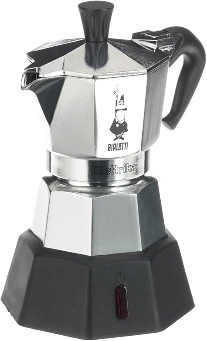Bialetti Mocha Electricity, 2 Cups, Aluminum