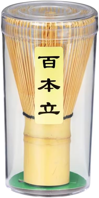 BlendWell 100 Prong Bamboo Matcha Whisk, Pack of 2, Traditional Chasen for Smooth and Frothy Matcha Tea