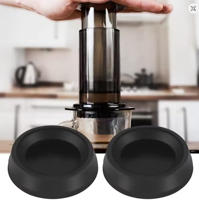 (Pack Of 2) Plunger Rubber Seal - Compatible With Aeropress - Coffee Maker Parts
