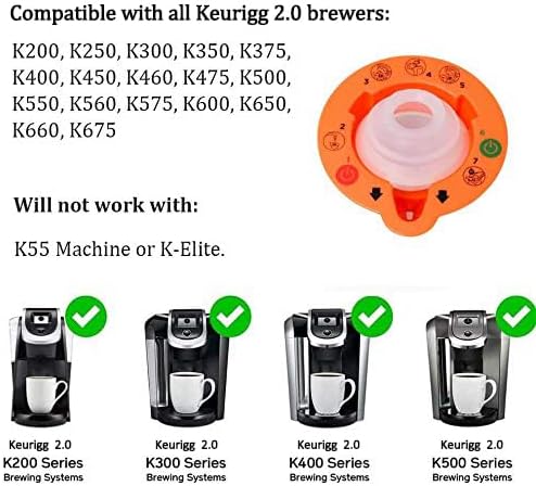 2 Pack Needle Cleaning Tool for Compatible with Ke-urigg 2.0 brewers/coffeemakers Needle Cleaning Tool To Prevent Clogging Removes Coffee Grounds