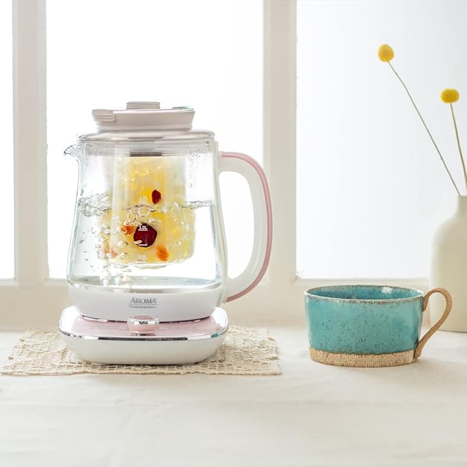 16-In-1 Nutri-Water Kettle, Green Tea, Fruit Tea, Flower Tea, Asian Traditional Recipes