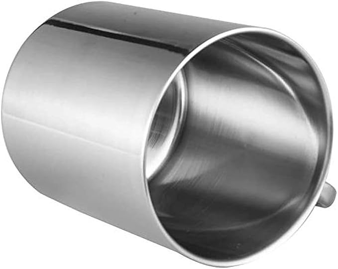 IMEEA 10oz Stainless Steel Coffee Mug, Double Walled Cup with Handle, Standard Size for Daily Coffee, Camping Use, Set of 2