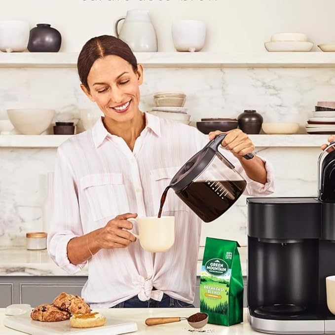 Replacement 12-Cup Coffee Pot Carafe for Keurig K-Duo Essentials & K-Duo Essentials Hot & Cold Brewer Models (K-Duo ESSENTIALS)