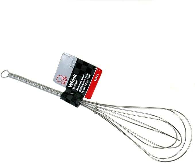 Chef Craft Whisk, 12 inch, Stainless Steel
