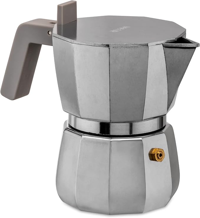 Alessi Moka, Espresso coffee maker. 3 cups.