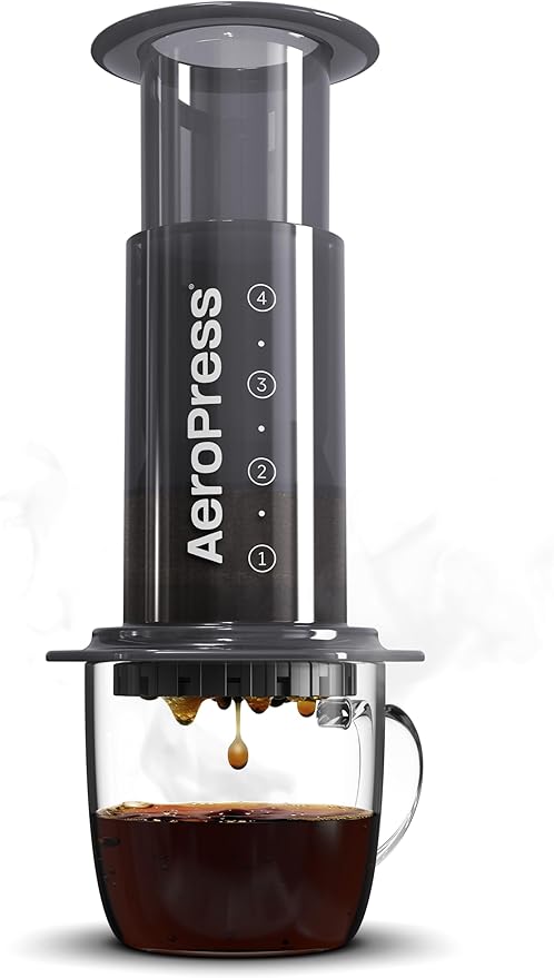 Twelve South AirFly Pro Bluetooth Wireless Audio Transmitter/Receiver & Aeropress Original Coffee and Espresso Maker, Barista Level Portable Coffee Maker with Chamber
