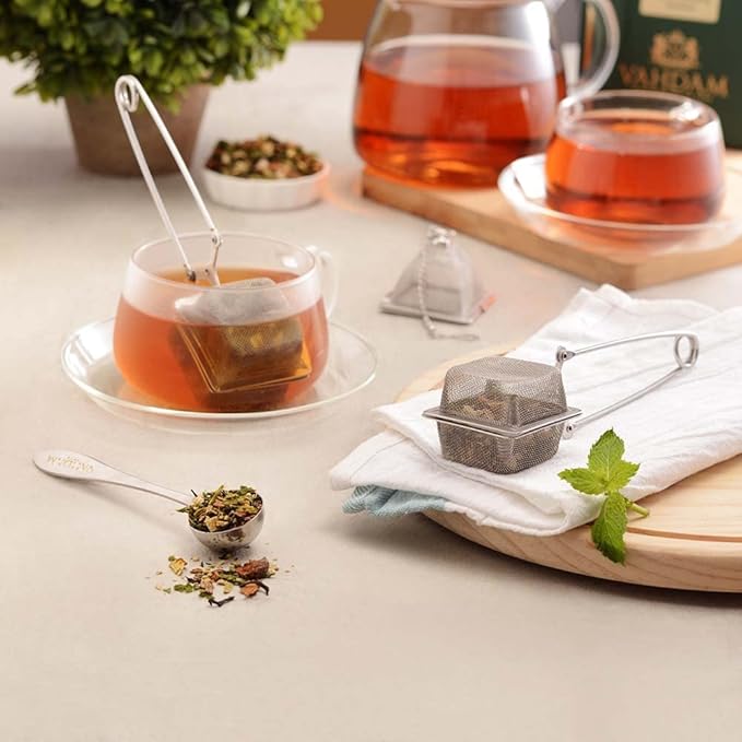 VAHDAM Perfect Measure Loose Leaf Tea Spoon | Premium Quality Stainless Steel Tea Scoop | Perfect Measuring Teaspoons To Brew 1 Cup Of Loose Leaf Tea & Matcha