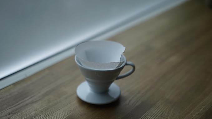 Hario V60 Paper Coffee Filter, Size 02, White, 300ct