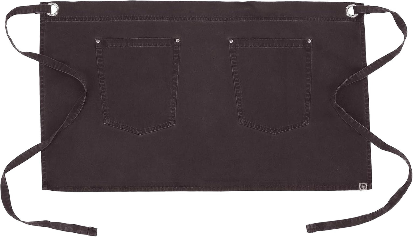 Chef Works Unisex Dorset Half Bistro Apron - Image 5
