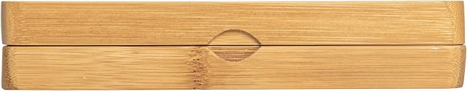 Foldable Bamboo Tray with Magnetic Lid - Easy to Clean - Portable, Perfect for Home Storage or Travel, Decorative-Tray - Gifts for Him