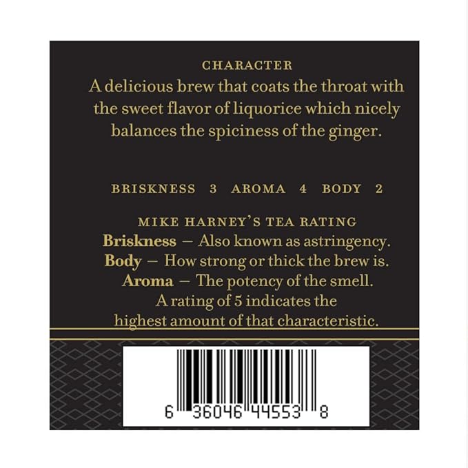 Harney & Sons Loose Leaf Tea - Ginger Liquorice 4oz.