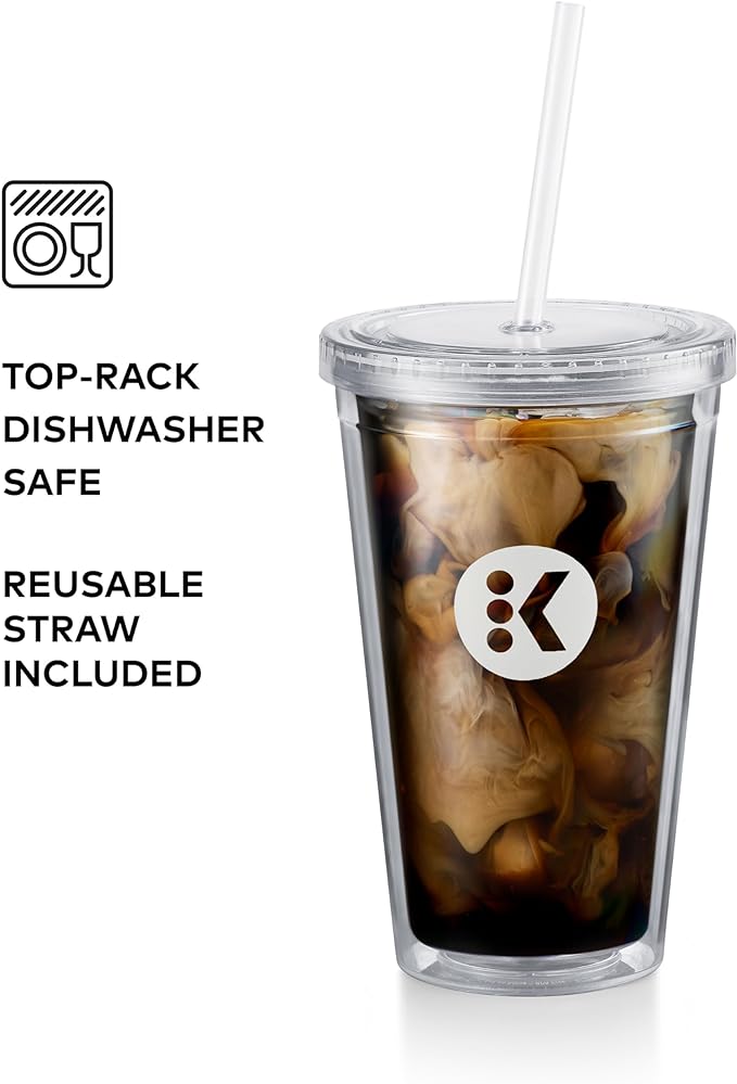 Keurig Iced Tumbler,16oz Capacity,(Pack of 6)