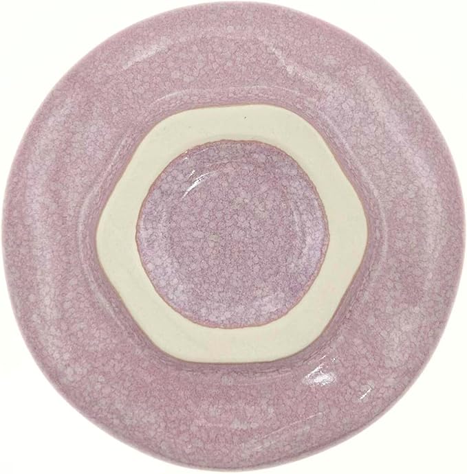 Product of Gifu Japan Ceramic Matcha Bowl – Handmade Chawan Matcha Bowl, Japanese Bowl, Pink, 21.1 oz, 620ml