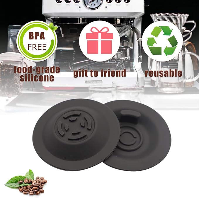 Dianrui 2 Pack Espresso Backflush Cleaning Disc 54mm for Breville Cleaning Disc for Breville Espresso Machine Accessories BES870XL/ 878/860/ 880/810/ 840 Compatible with Clean Tablets - Image 5