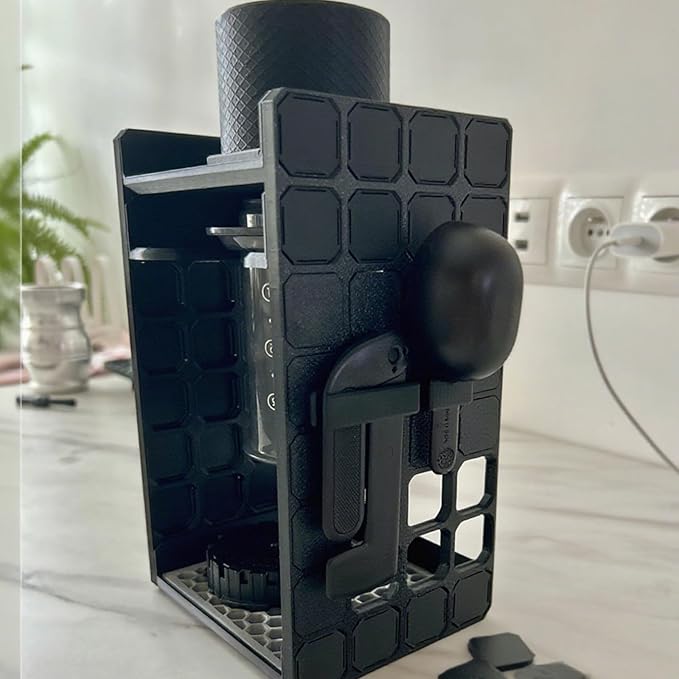 For Aeropress Go Organizer, Compact Organizer Stand , Accessories, Filters, Cups, Black