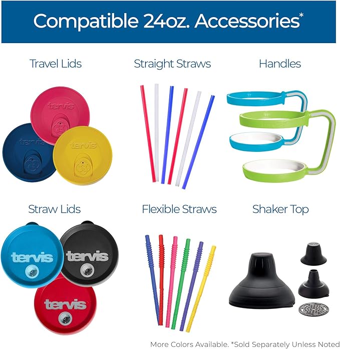 Tervis Travel Lid Made in USA Double Walled Insulated Tumbler Travel Cup Keeps Drinks Cold & Hot, Fits 24oz Tumblers & 16oz Mugs, Elderberry Wild (Pack of 2)