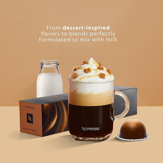 Nespresso Vertuo Coffee and Espresso Maker by De'Longhi, Titan