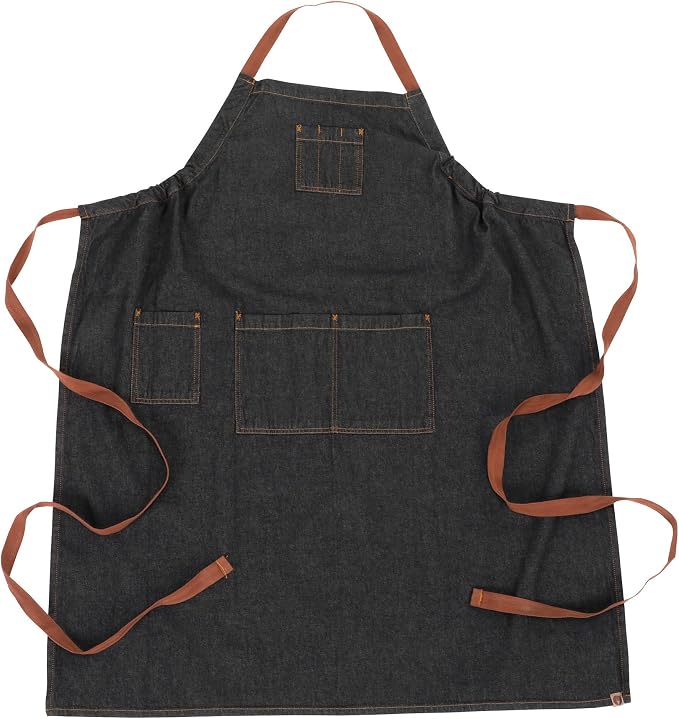 Chef Works Unisex Memphis Chefs Bib Apron - Image 6