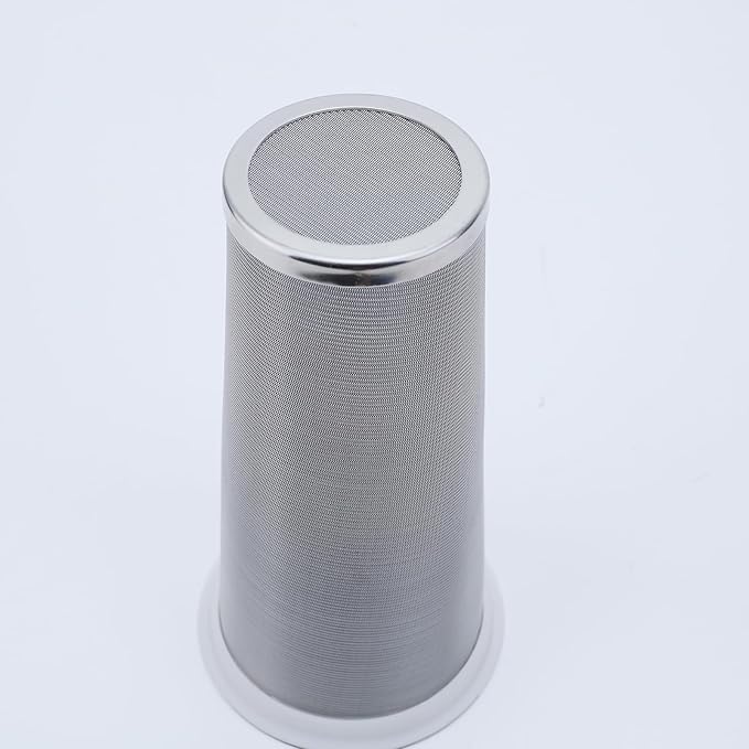 Fermus Set of 2 Cold Brew Coffee Filter for 32oz / 1Quart Wide Mouth Mason Jar Infuser 304 Stainless Steel Strainer with Seal Ring Design for Grounds Tea Fruit Coffee Filter