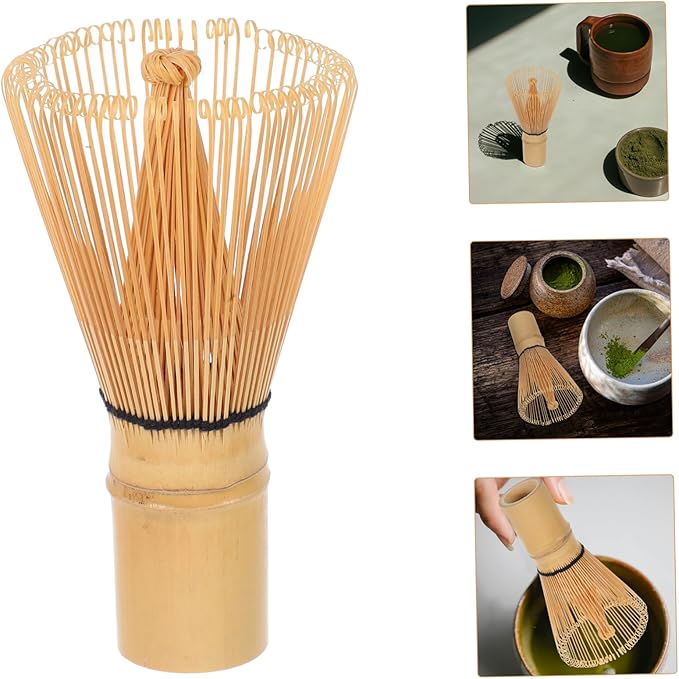 Cabilock Matcha Whisk Traditional Japanese Tool for Preparing Matcha Powder Versatile Stirrer and Mixer for Tea Ceremony