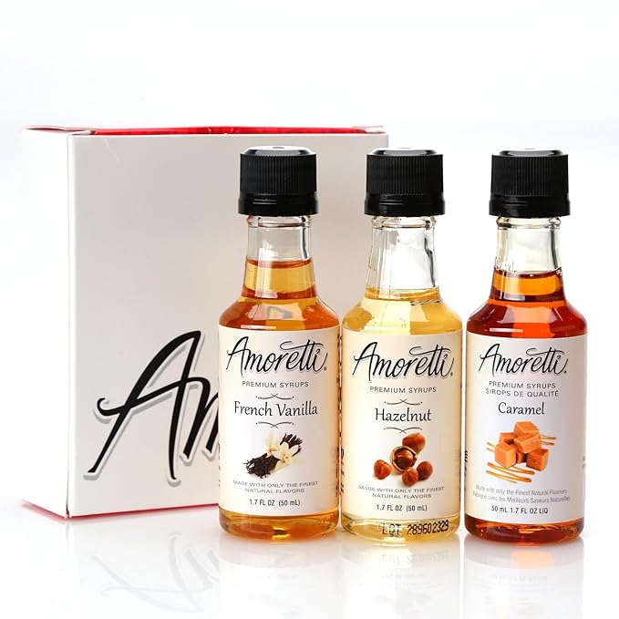 Amoretti - Classic Syrups 3 Pack - 25.4 Fl oz (Pack of 3)