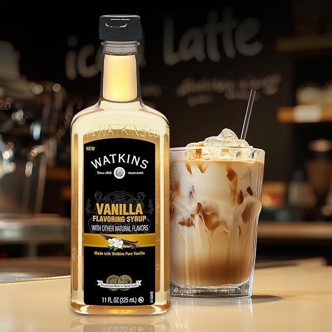 Watkins Vanilla Coffee Flavoring Syrup, 11 Ounce - Image 4