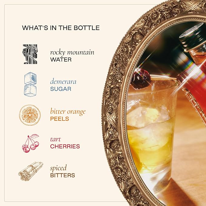 Strongwater Old Fashioned Mix - Makes 64 Cocktails - Handcrafted Old Fashioned Syrup with Bitters, Orange, Cherry, Organic Demerara Sugar - Craft Cocktail Mixer, Just Mix with Bourbon,Whiskey - 2 Pack - Image 8