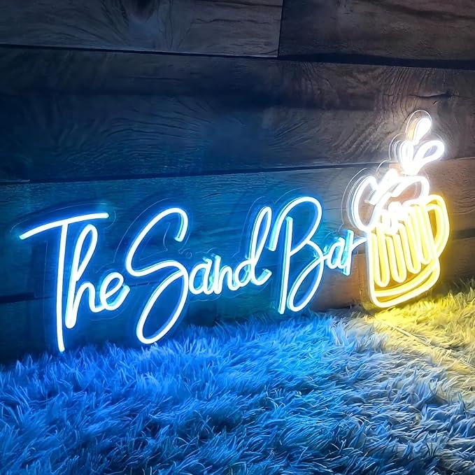 Custom Neon Signs, Neon Name Sign Customizable for Business. Personalized LED Logo Light Up Sign for Beauty Salon, Nail Bar & Cafe Wall Decor. Elevate Your Shop’s Vibe.