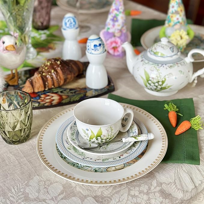 STP GOODS Bone China Tea/Coffee Cup and Saucer in Gift Box Tea Cup and Saucer Set of One