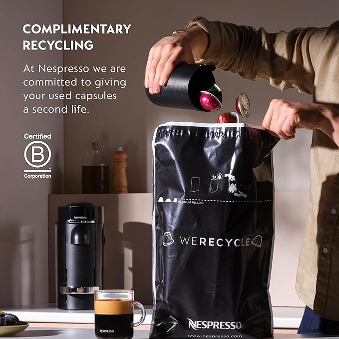 Nespresso Essenza Mini Espresso Machine by Breville, Piano Black