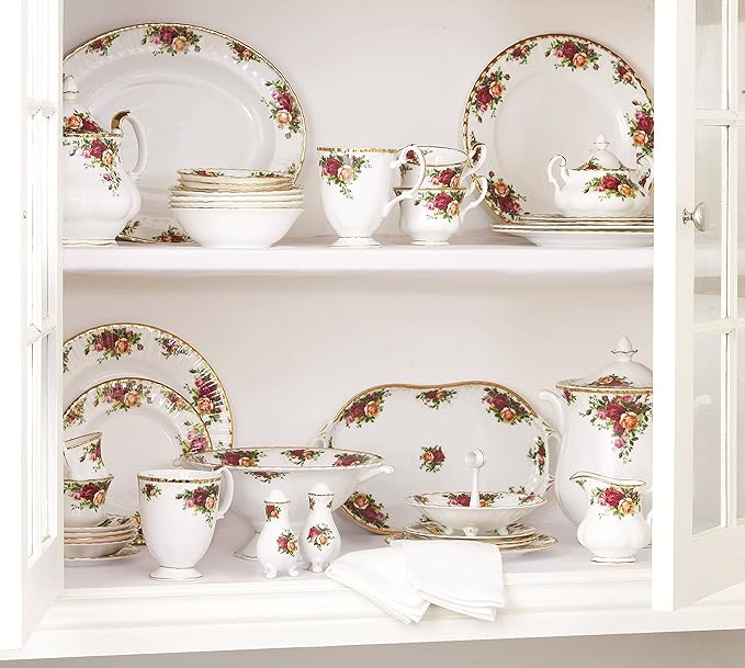 Royal Albert Old Country Roses 9-Piece Tea Set