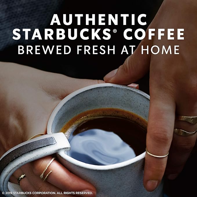Starbucks Dark Roast K-Cup Coffee Pods — Caffè Verona for Keurig Brewers — 1 box (10 pods)