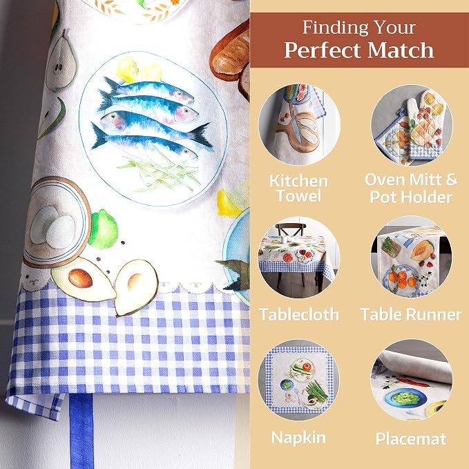 Maison d' Hermine 100% Cotton Apron for women with Pocket Kitchen Chef Apron for Men Cooking Mothers Day Gifts - Image 6