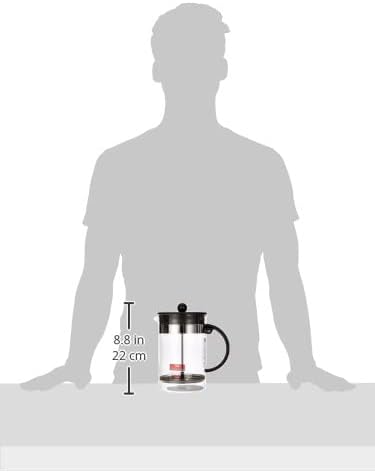 Bodum Bistro Nouveau French Press Coffee Maker, 12 Cup, 51-Ounce