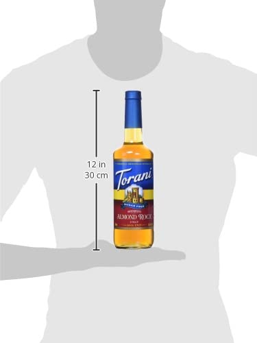 Torani Coffee Syrup, Sugar Free Almond Roca Flavored Syrup for Drinks 25.4 oz - Image 3