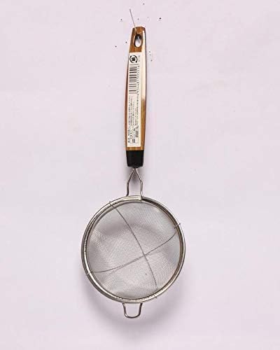 JapanBargain 2459, Fine Mesh Tea Strainer with Handle Stainless Steel Small Sifter For Drinks, Cocktails, Coffee and Matcha, 12-Pack