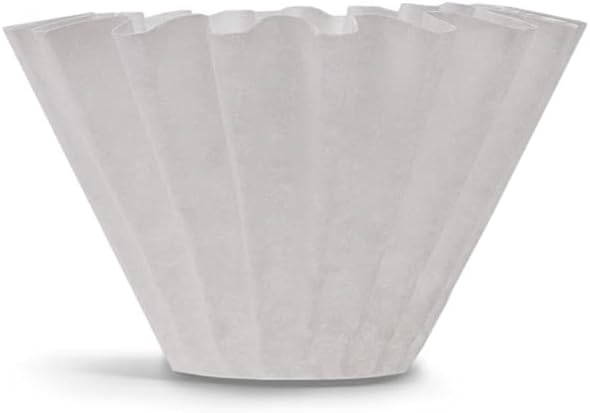 Fellow Stagg [X] Pour Over Coffee Paper Filters – 45 Count Flat Bottom Disposable Filters for Stagg X Dripper, Clean Brew, Easy Separation, Made in USA