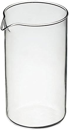 GROSCHE Borosilicate 3.3 Glass Universal Replacement Beaker for French Coffee and Tea Press Makers, 51 fl oz, Large