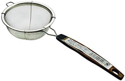 JapanBargain 2459, Fine Mesh Tea Strainer with Handle Stainless Steel Small Sifter For Drinks, Cocktails, Coffee and Matcha, 12-Pack