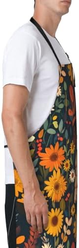 Apron Strong people waterproof work apron for kitchen cooking BBQ party perfect holiday gift with 2 Pockets - Image 4
