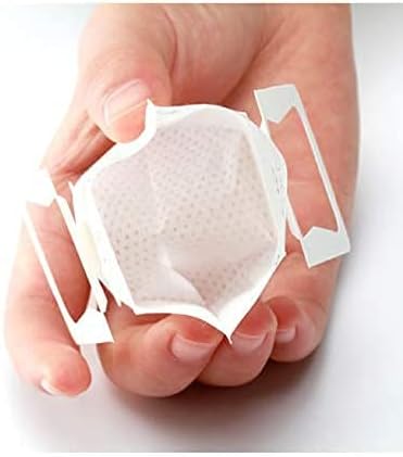 50Pcs Portable Coffee Filter Paper Bag Hanging Ear Drip Coffee Bag Single Serve Disposable Drip Coffee Filter Bag Perfect for Travel, Camping, Home, Office