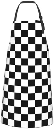Apron Strong people waterproof work apron for kitchen cooking BBQ party perfect holiday gift with 2 Pockets - Image 3