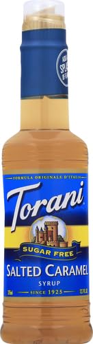 Torani Sugar Free Salted Caramel Syrup, 12.7 fl oz - Image 2