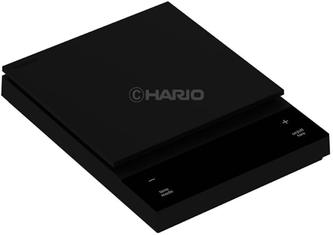 HARIO CST-2000-B Polaris Coffee Scale, Black, Scale, Coffee, Present, Gift