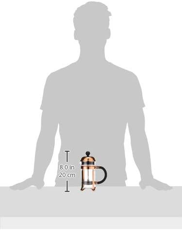 BODUM Chambord 3 Cup French Press Coffee Maker, Copper, 0.35 l, 12 oz